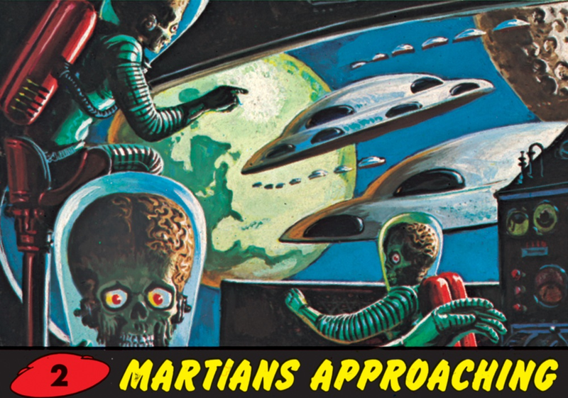 Illustration for article titled Hang the Martian invasion on your living room wall